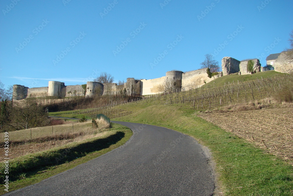 Chateau de Coucy-le-Chateau,Aisne,Picardie