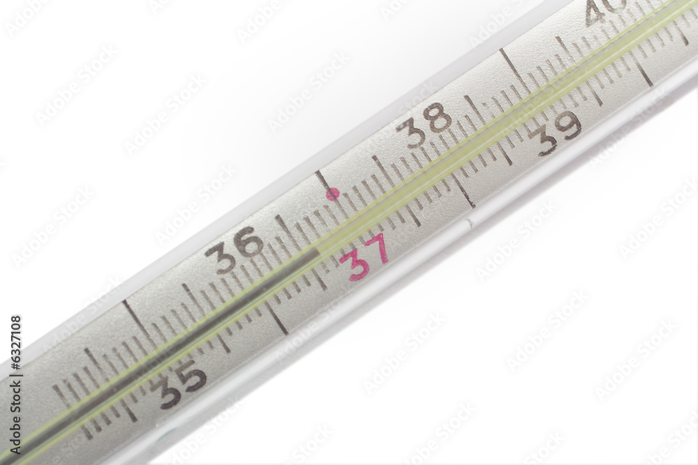 thermometer show normal temperature thermometer show normal temperature