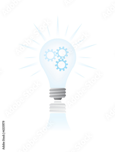 Bright idea concept