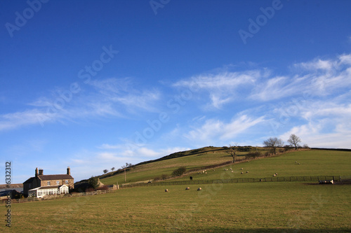 Photography Rural farmhouse and adjoining fields