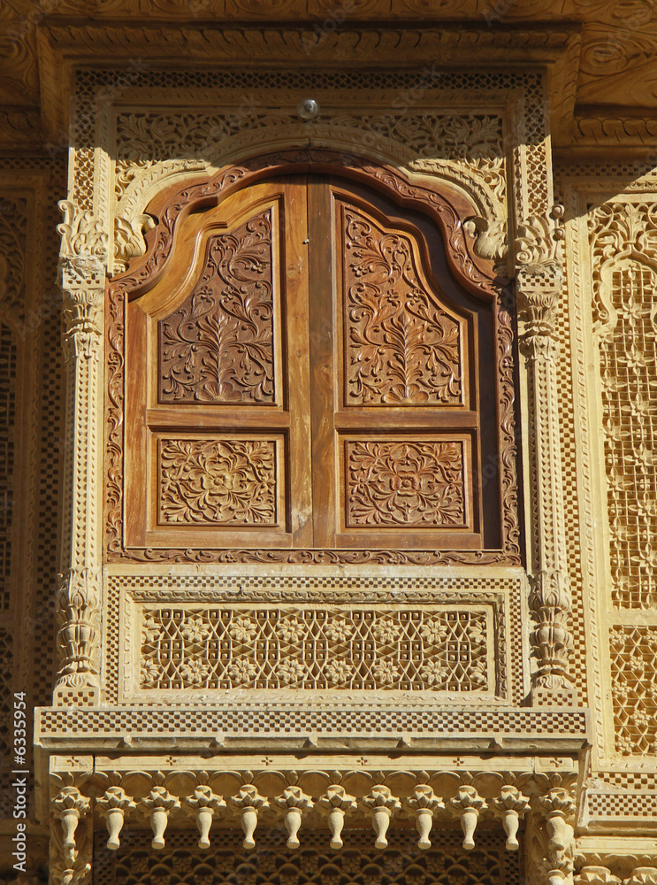 jaisalmer,portes et balcon