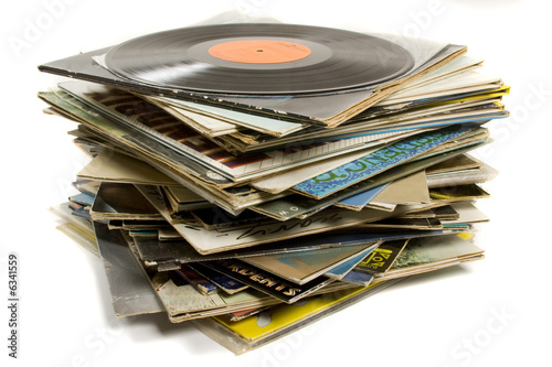 Industrie musicale : disques 33 tours photo