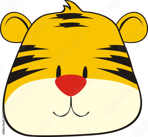 cabeza de tigre