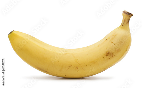 banana isolated over white background