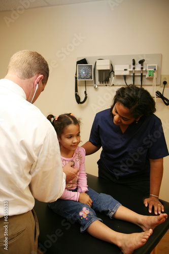 White Doctor and Hispanic n...