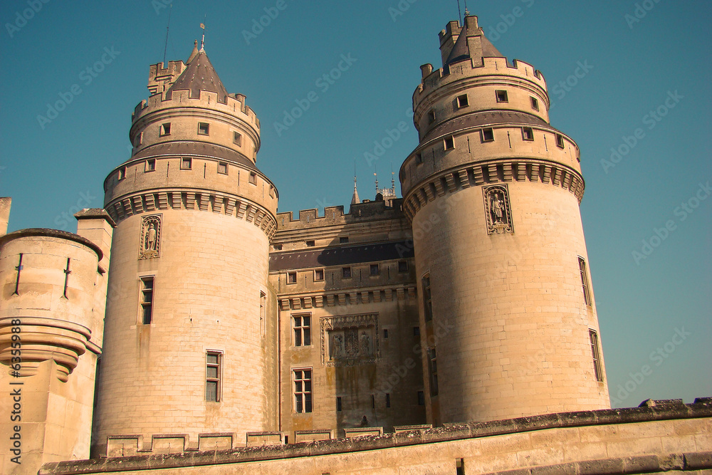 Chateau de Pierrefonds,Oise,Picardie
