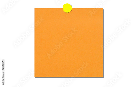 post it arancione