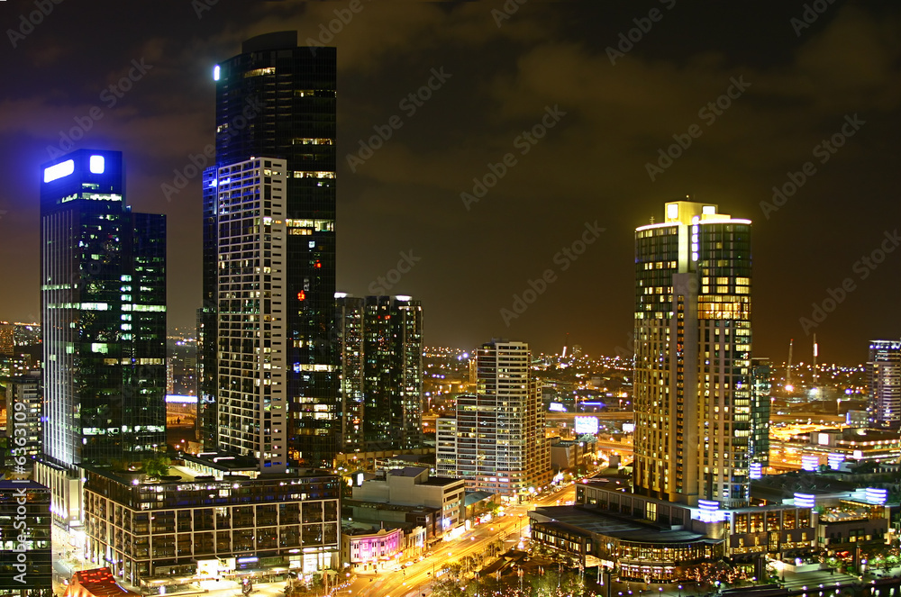 city at night - Melbourne