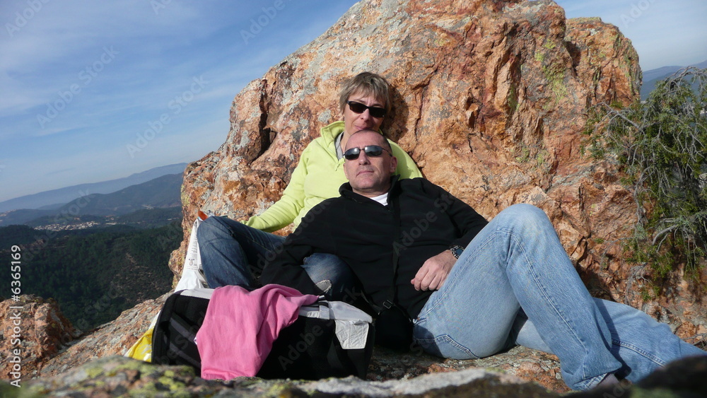 Naklejka premium couple