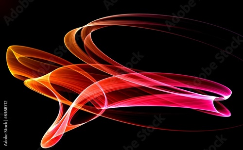 Fototapeta Naklejka Na Ścianę i Meble -  Colorful 3D rendered fractal (fantasy,abstract background)
