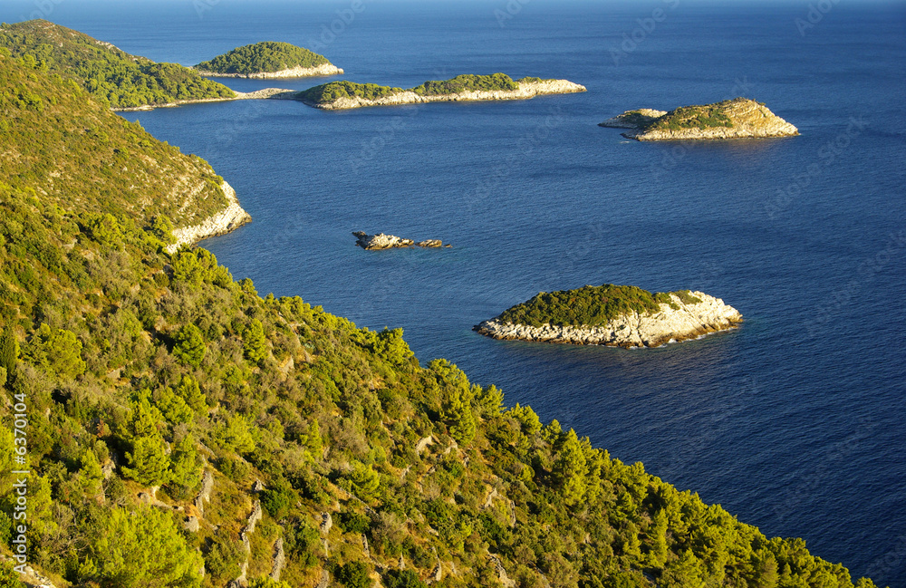 Obraz premium Mljet Küste 52