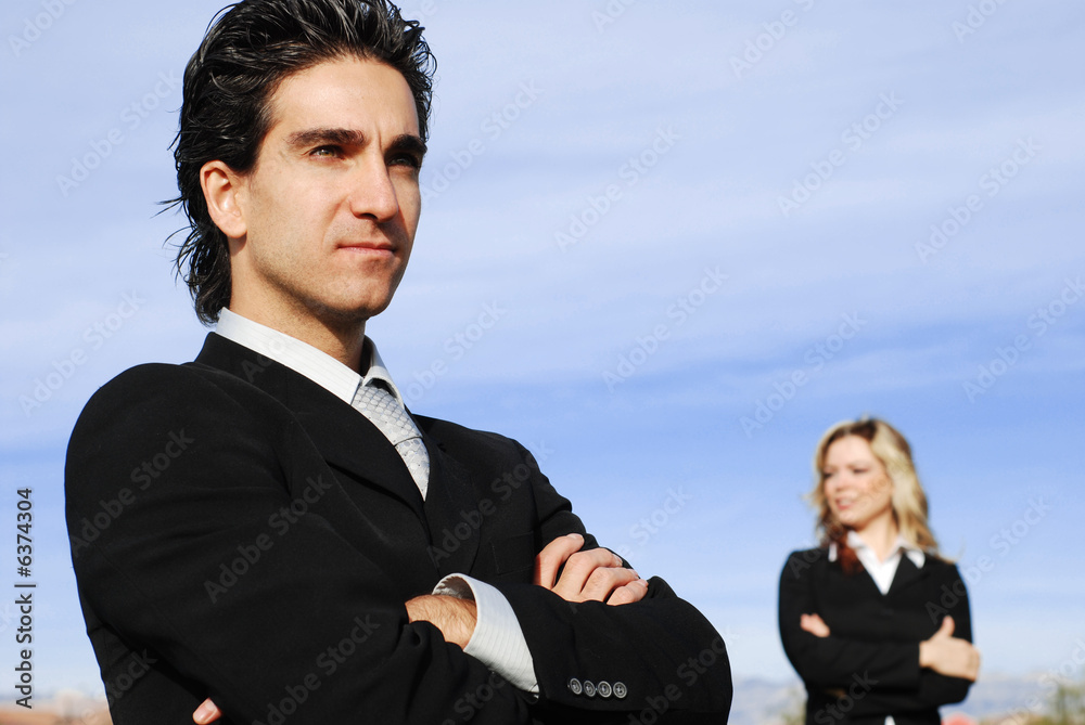 portrait of a confident and successful business team portrait of a confident and successful business team