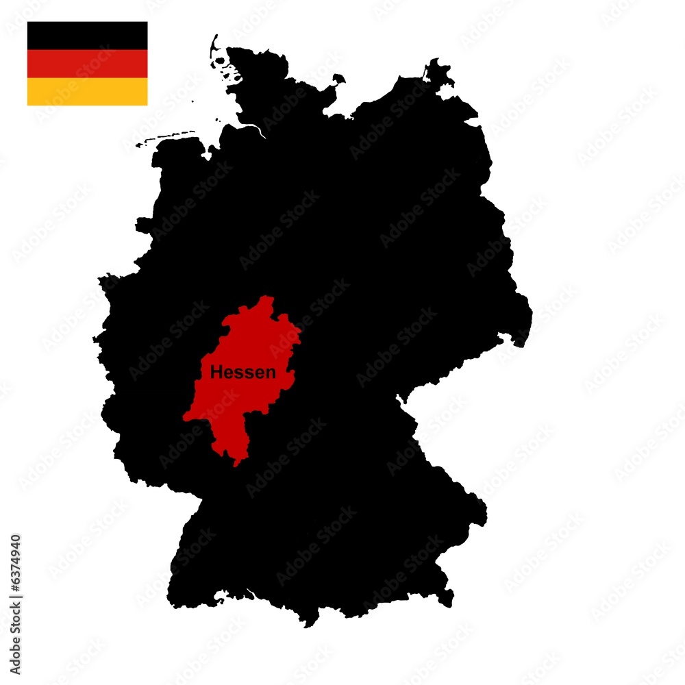 deutschland - bundesland hessen