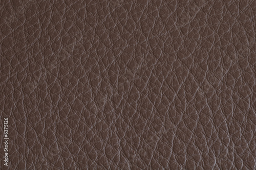 Natural brown leather background / texture