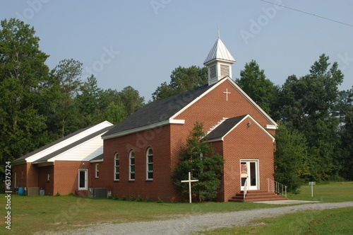 Red Brick church photo