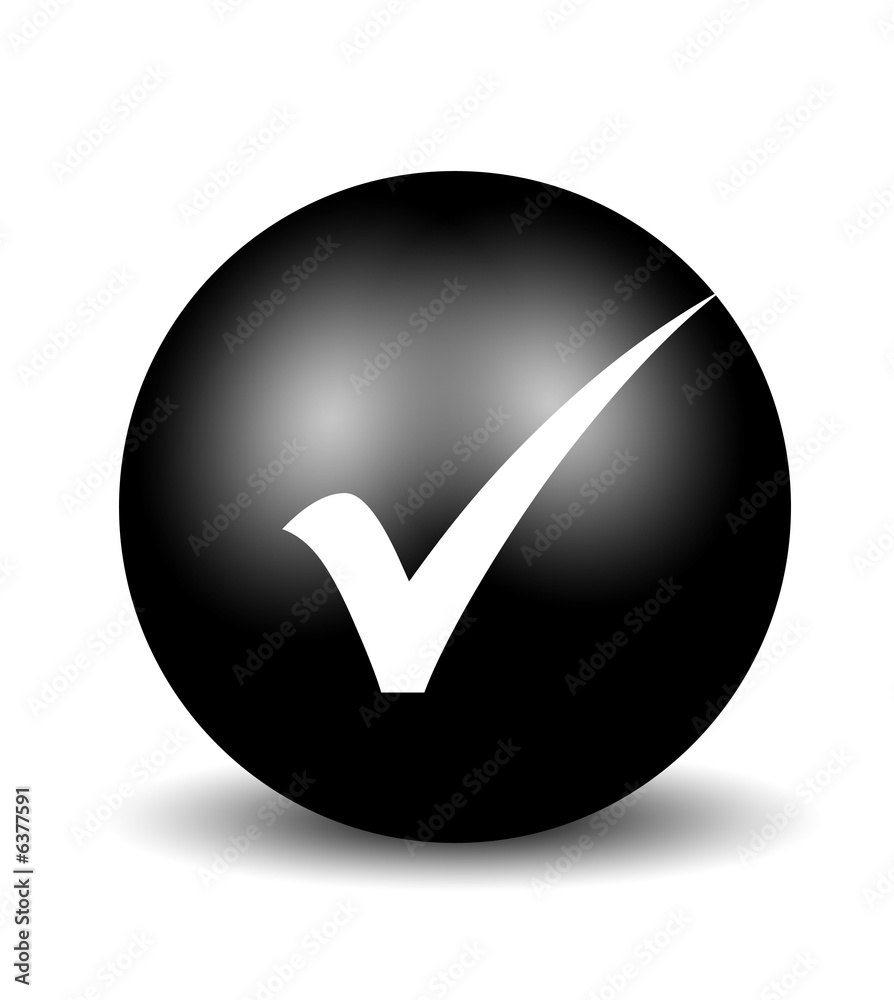 Check Symbol - black Check Symbol - black