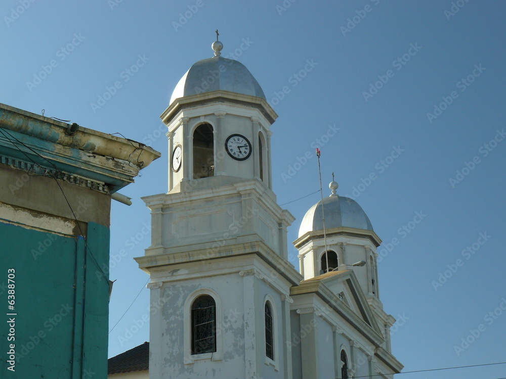 Bell tower, Cathedral of Cumana, Venezuela