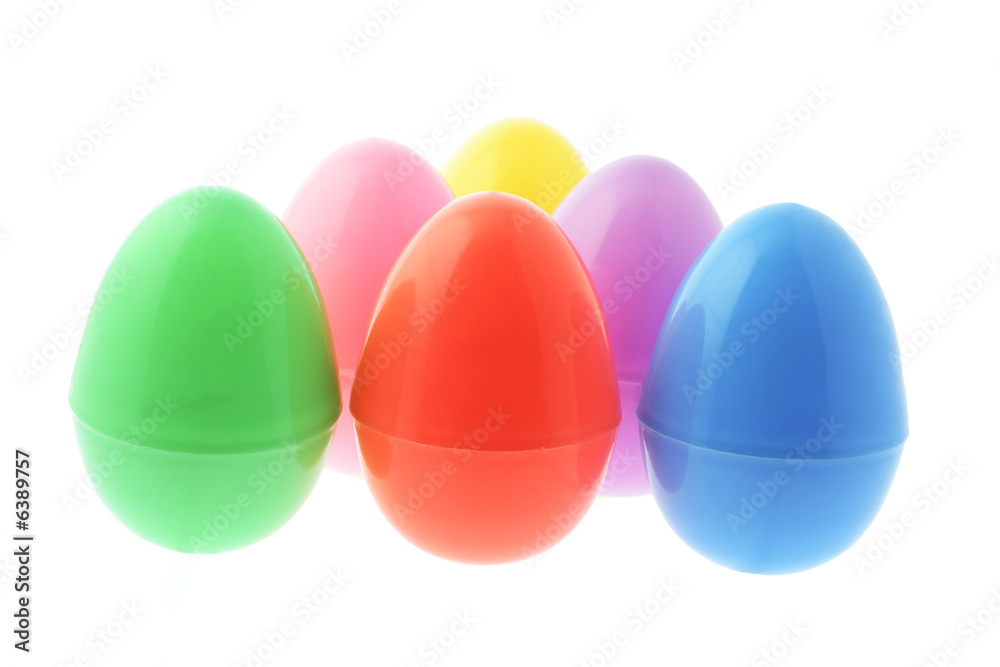 Easter Eggs on White background Easter Eggs on White background