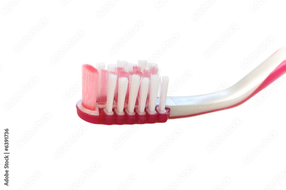 Tooth brush isolated on the white background