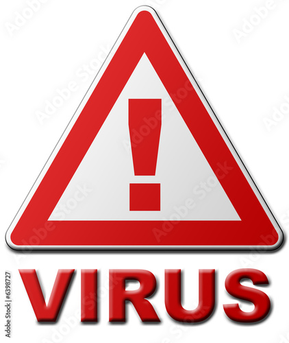 Tapety artystyczne Virus