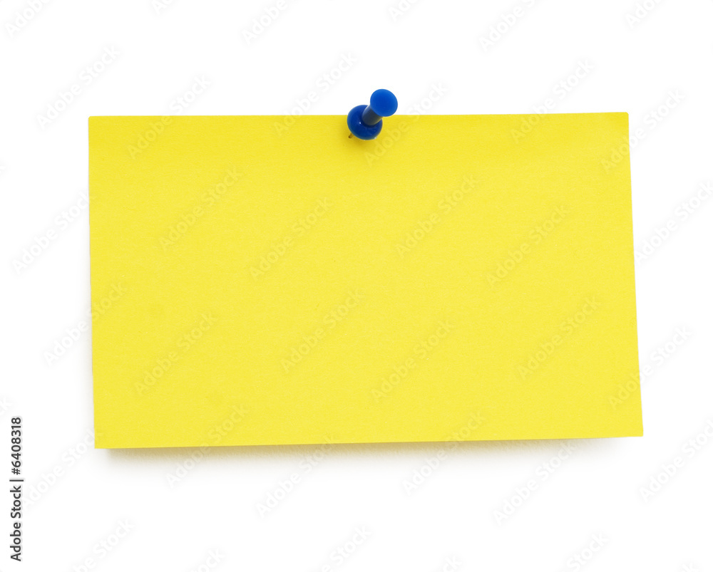 empty yellow blank isolated over white background - obrazy, fototapety, plakaty 
