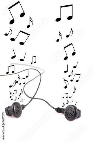 Earphones and music