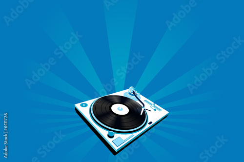 abstract design, turntable ...