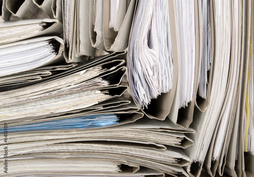 Composition of a lot of documents and catalogs Composition of a lot of documents and catalogs