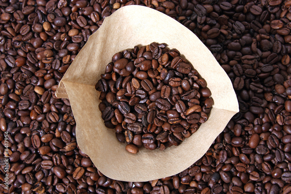 Fototapeta premium Kaffeefilter