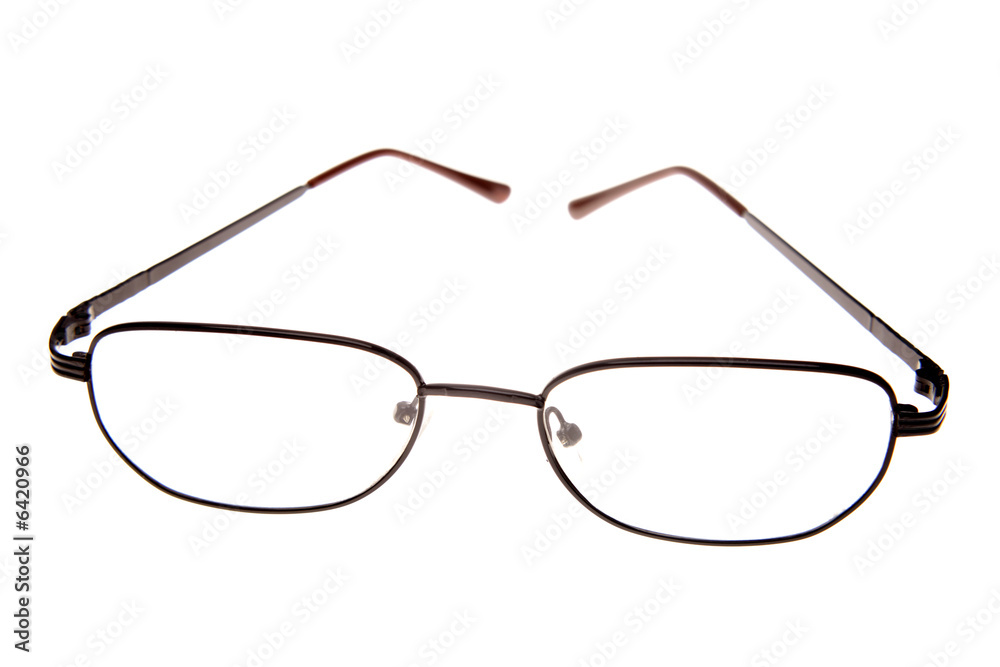 Glasses isolated over white