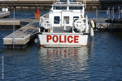 Police Boat spotted in Chicago.