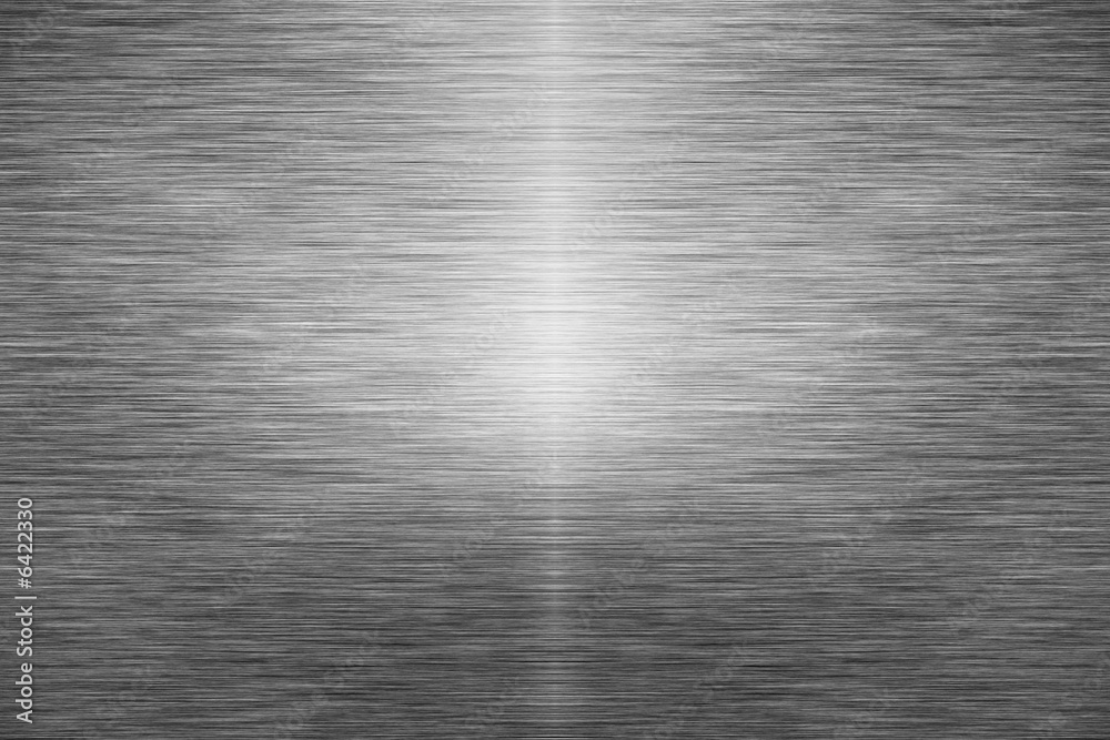 Brushed metal plate Brushed metal plate