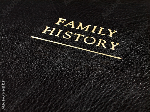 Family History Embossed Book Cover