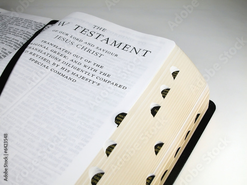 New Testament Title Page photo