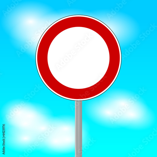 verkehrszeichen verbotsschild