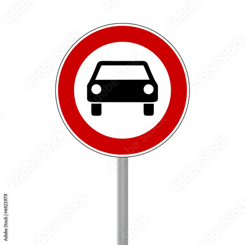 verkehrszeichen kraftwagen