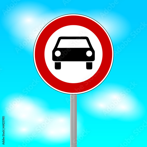 verkehrszeichen kraftwagen