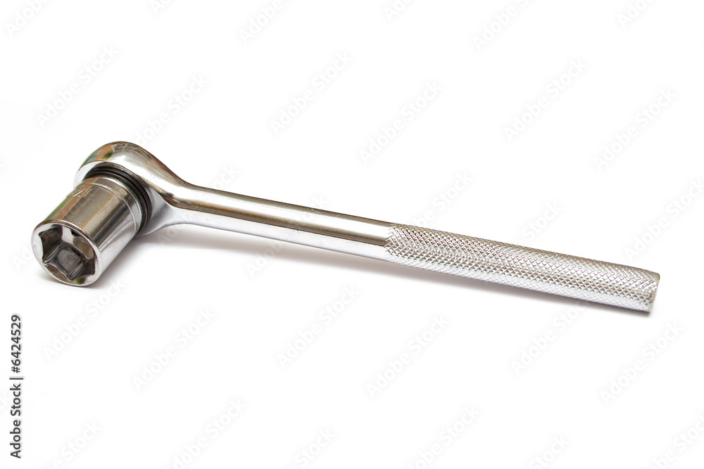 spanner on the white isolated background spanner on the white isolated background
