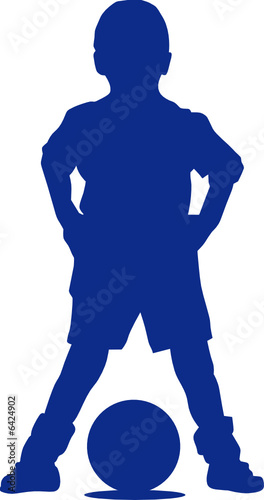 Boy with ball