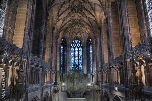 Lady Chapel inside Liverpool Cathedral, England