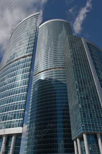 Sky-scrapers in Moscow-city