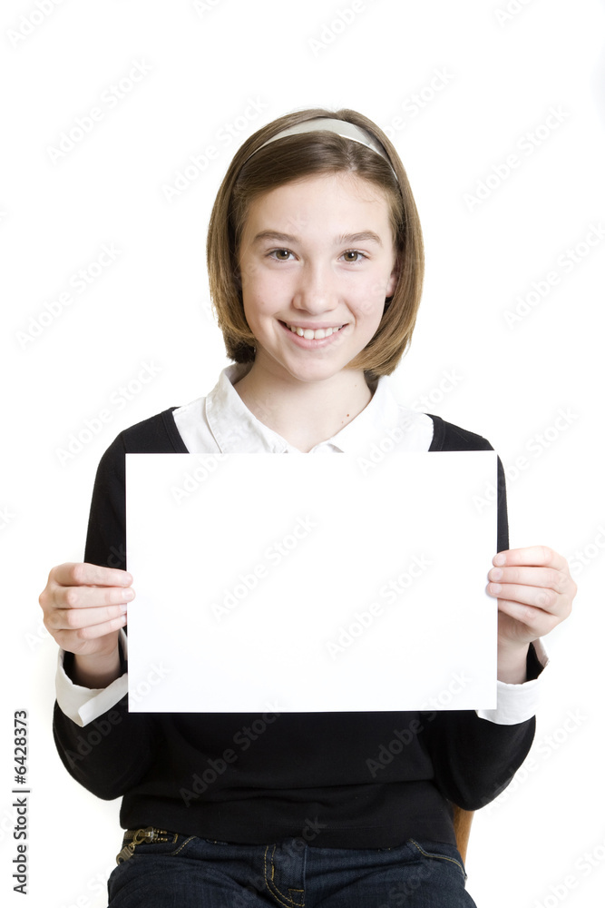 people holding blank signs.You can use them people holding blank signs.You can use them