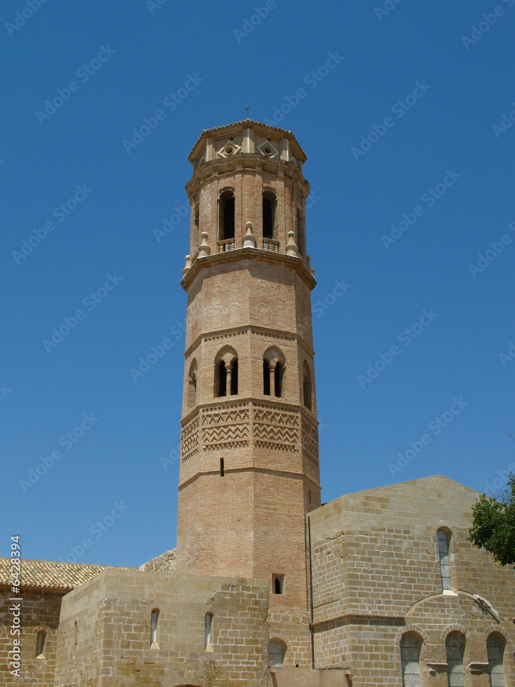 Torre mudéjar del Monasterio de Rueda