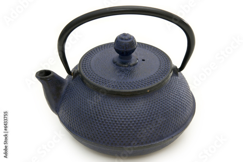 Blue teapot from China