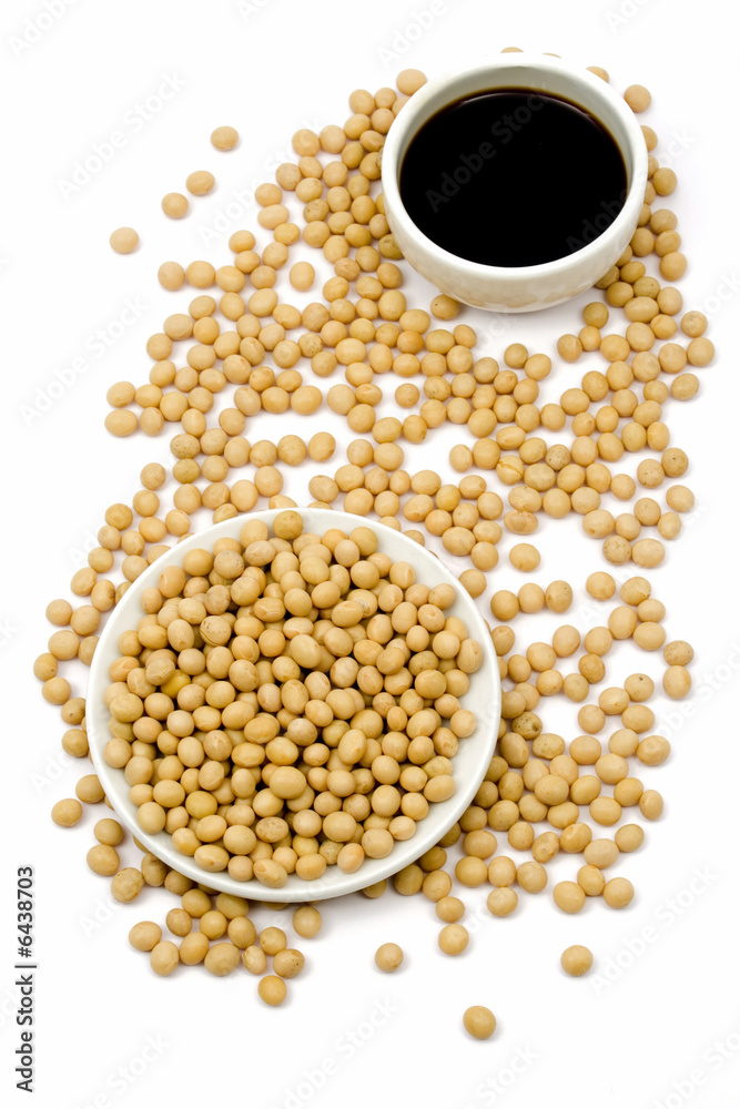 Soy sauce and beans