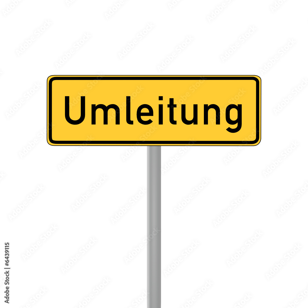 verkehrszeichen umleitung verkehrszeichen umleitung