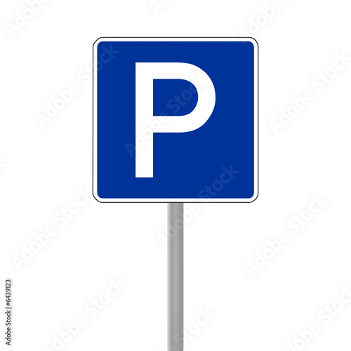	verkehrszeichen parkplatz