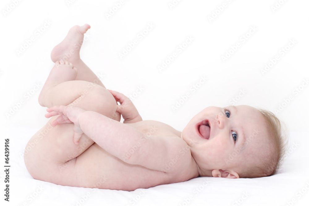 Photo Stock Bebe Tout Nu Adobe Stock