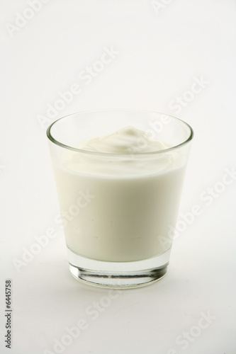 bicchiere di yogurt