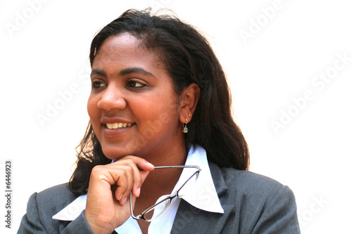 Businesswoman ready for work